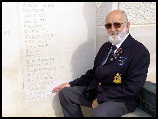 Harry Collar attends the National Memorial Arboretum in 2011