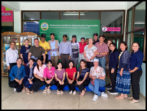 OCA group visit the Obajors office November 2024