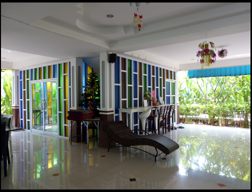 Another view of the restaurant interior.