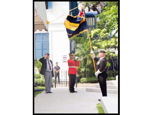 The Act of Remembrance and placing of wreaths.