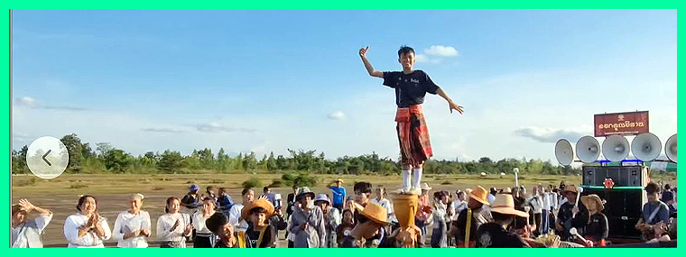 The energetic and enthusiastic Drum troop