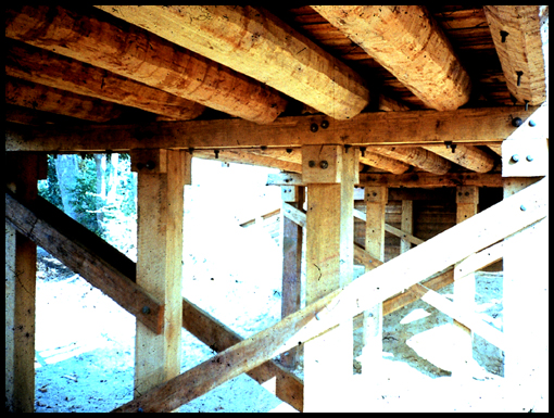 Type 24 tresled bridges number one of the piled variety and number four was trestled.