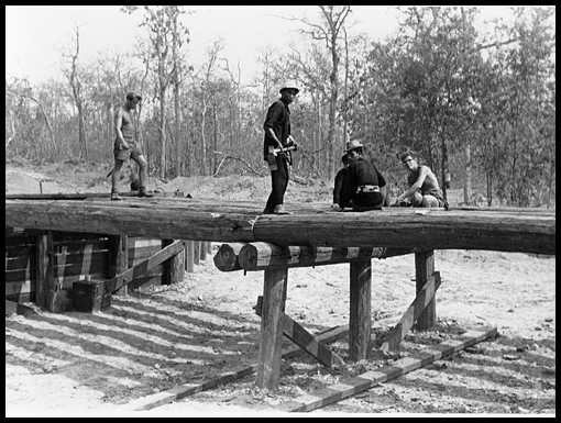 Bridges 3 and 4 were of the buried trestle design