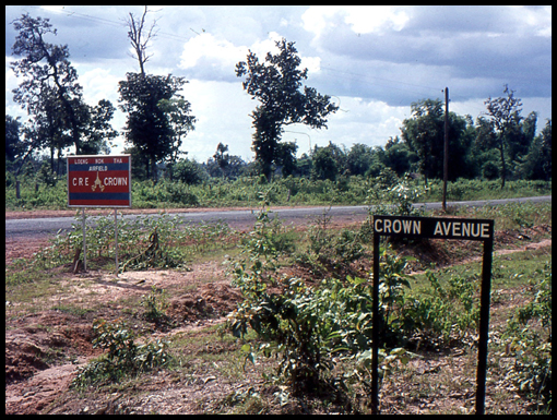 34 Sqn get their first sight of what is to be their home for the next eight months.