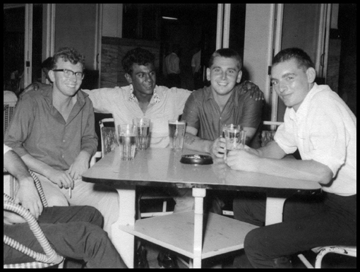 59 sappers drink at The Britiannia Club and Golden Lion Singapore 1964/65