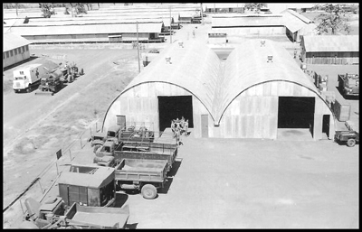 The REME vehicle workshops 